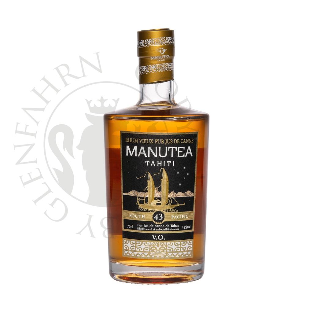Manutea VO Rhum Vieux Pur Jus de Canne Tahiti 70cl