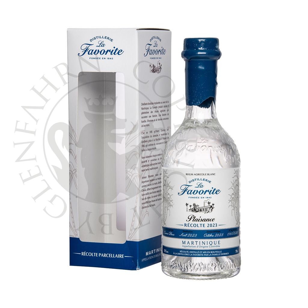 La Favorite Plaisance Canne Bleue 2023 Rhum Agricole Blanc 70cl