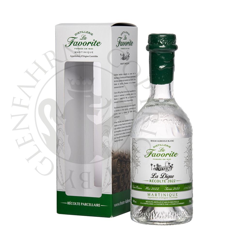 La Favorite La Digue Canne Roseau 2022 Rhum Agricole Blanc 70cl