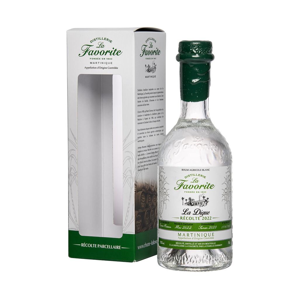 La Favorite La Digue Canne Roseau 2022 Rhum Agricole Blanc 70cl