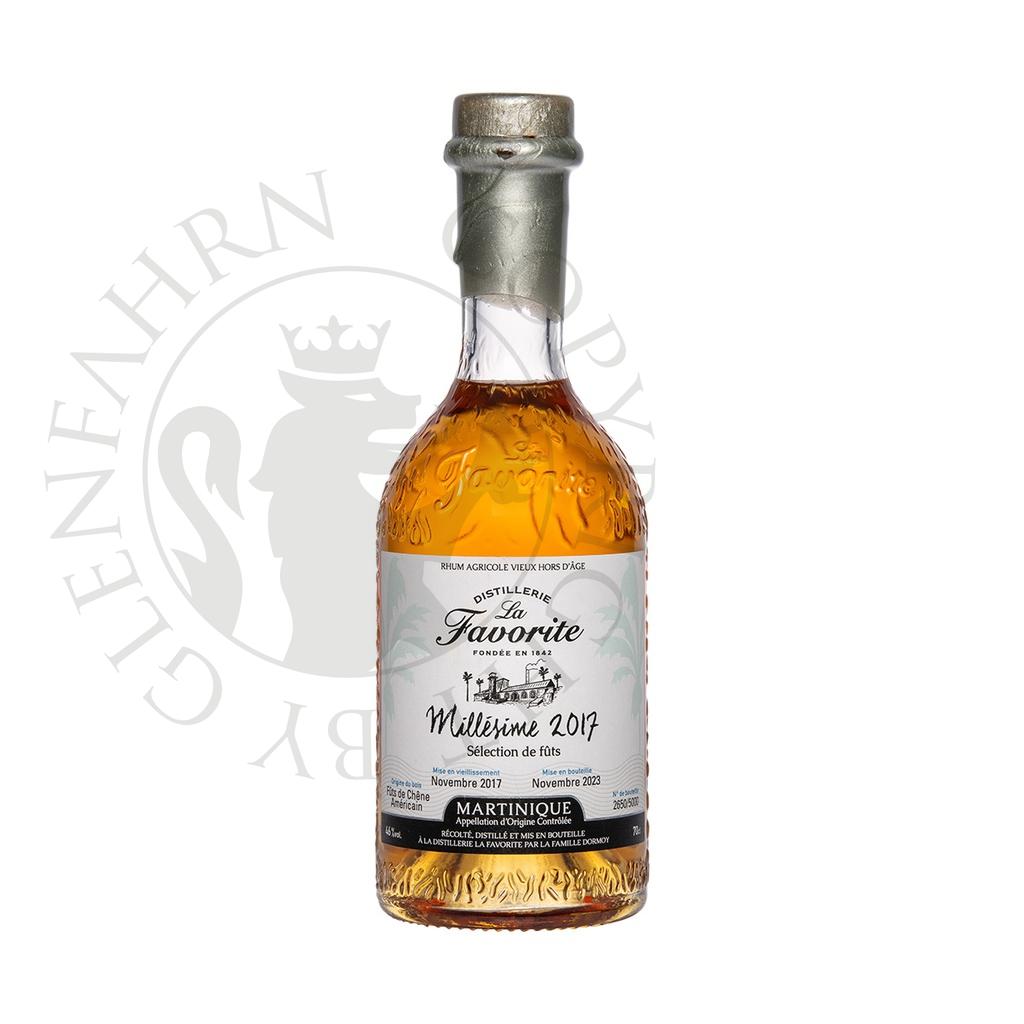 La Favorite Millésime 2017 6 ans Rhum Agricole Vieux Hors d'Age 70cl