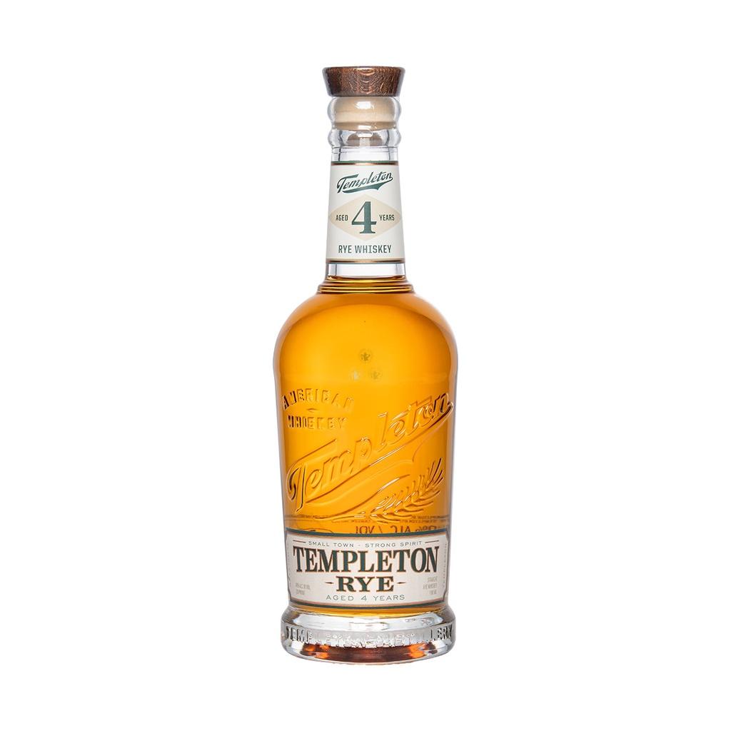 Templeton 4y Rye Whiskey 70cl