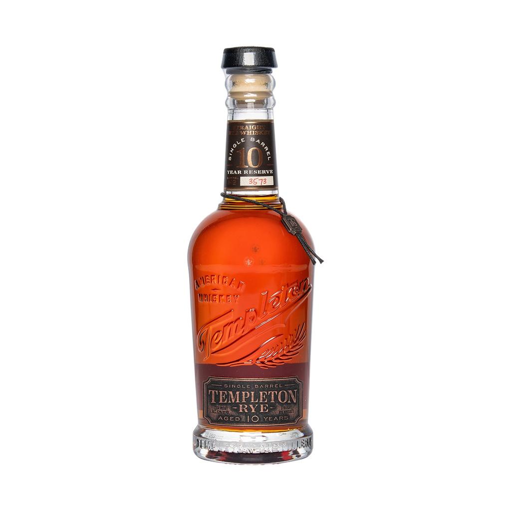 Templeton 10y Single Barrel Straight Rye Whiskey 70cl