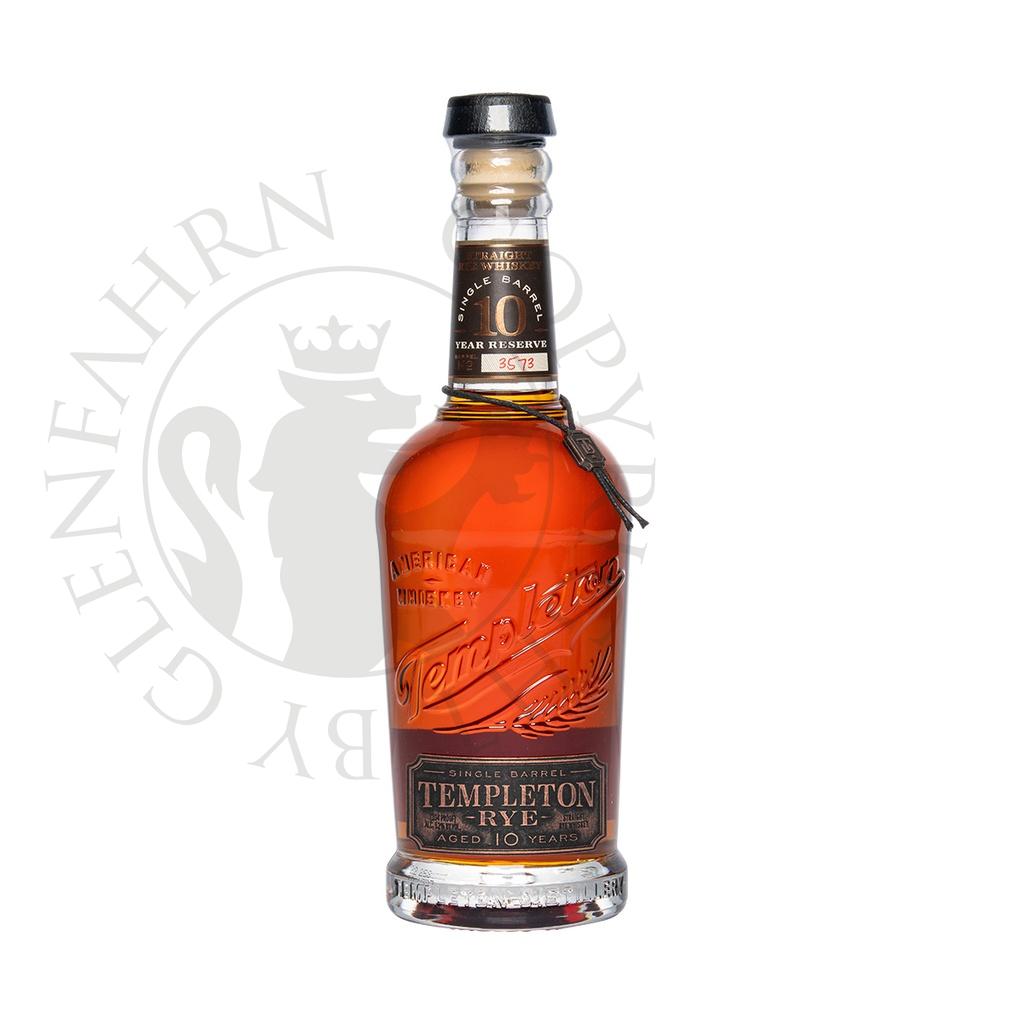 Templeton 10y Single Barrel Straight Rye Whiskey 70cl