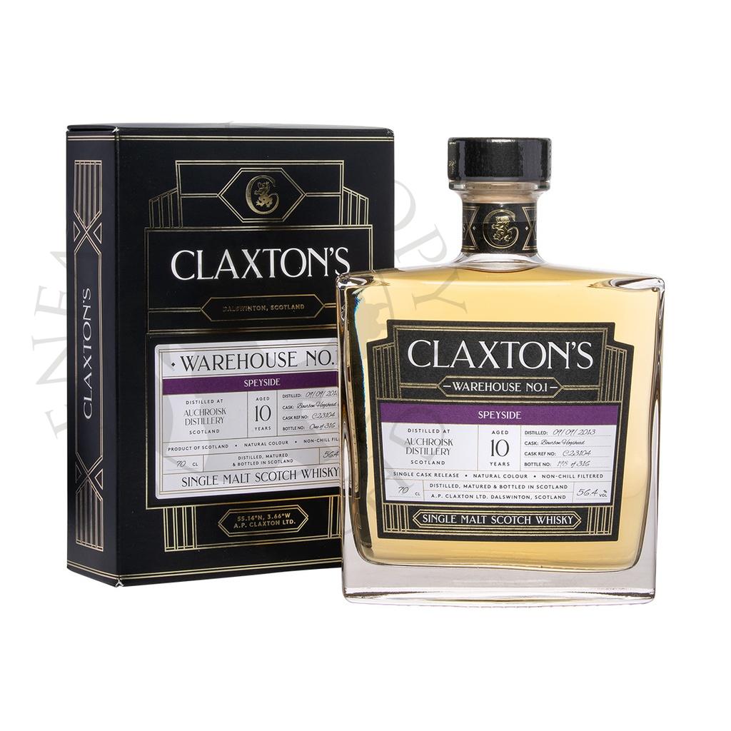Auchroisk 2013 10y Cask#C23104 Warehouse No.1 Claxton's Single Malt Scotch Whisky 20cl DEGU