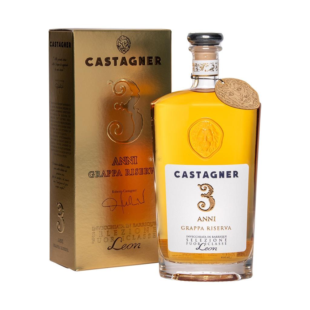 Castagner Fuoriclasse Leon 3 anni Barrique Grappa Riserva 70cl