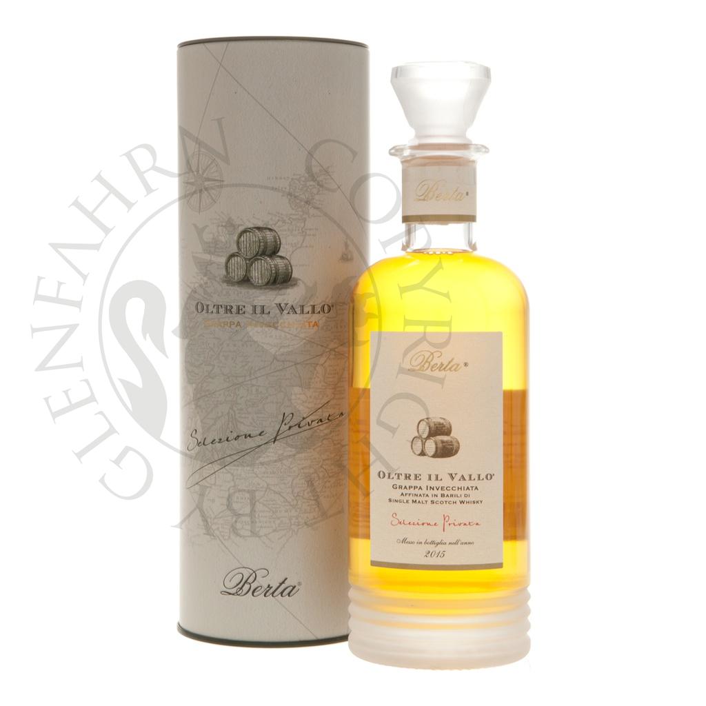 Berta Oltre il Vallo Grappa Invecchiata Affinata in Barili di Single Malt Whisky 70cl