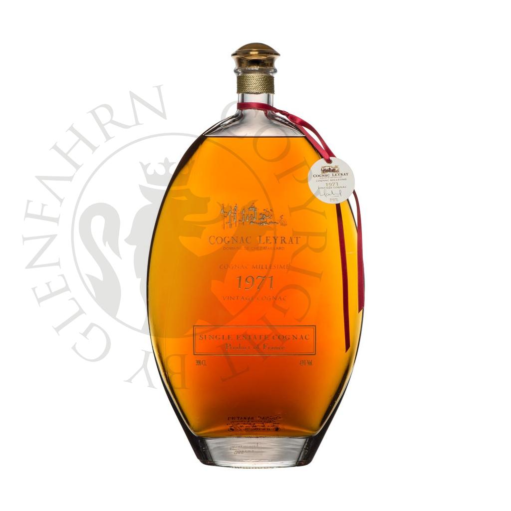 Leyrat 1971 Doppel-Magnum nummeriert inkl. Miniature 300cl