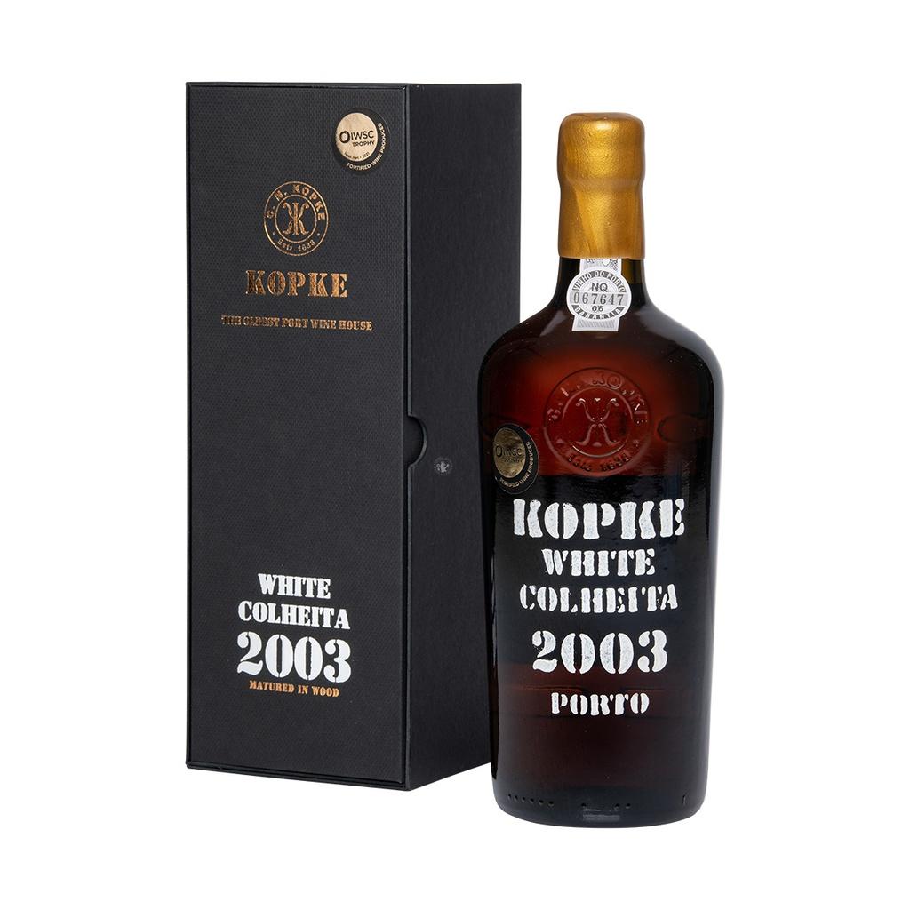Kopke Colheita White Porto 2003 75cl