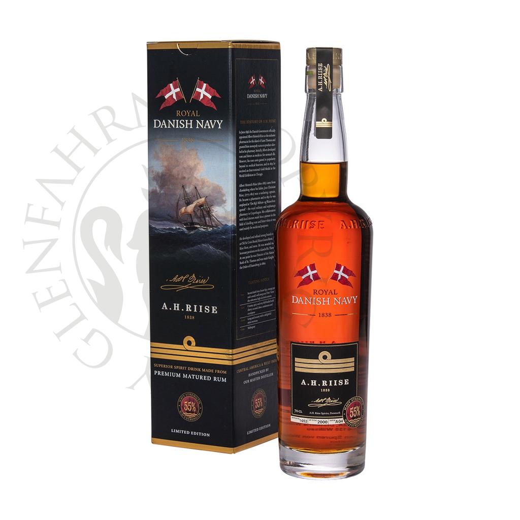 A.H. Riise Royal Danish Navy Strength Rum Spirit Drink 70cl