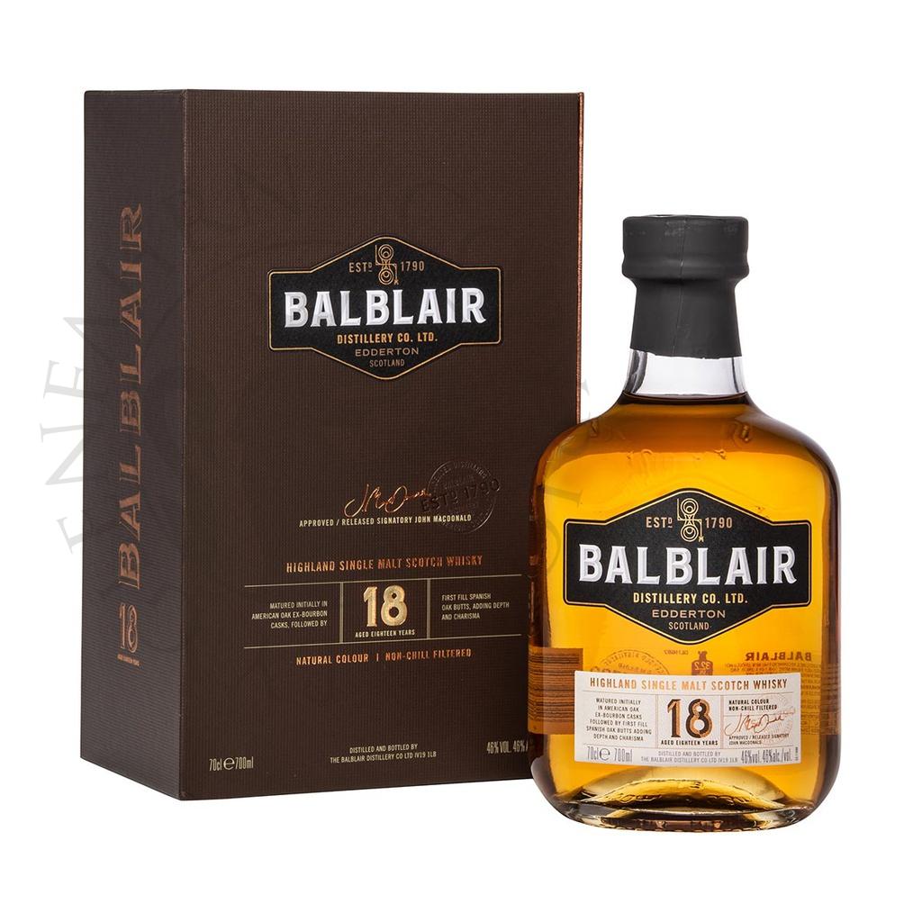 Balblair 18y Highland Single Malt Scotch Whisky 70cl