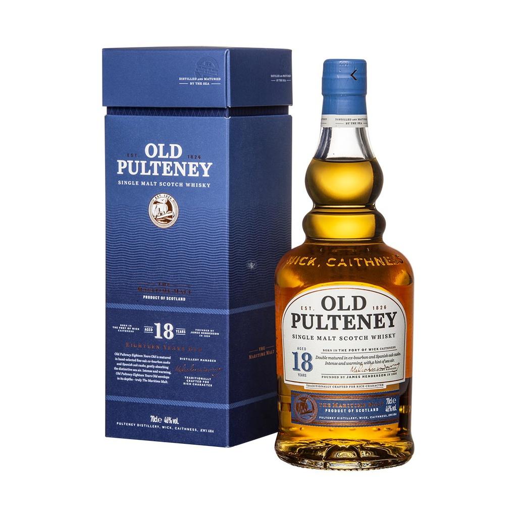 Old Pulteney 18y Highland Single Malt Scotch Whisky 70cl