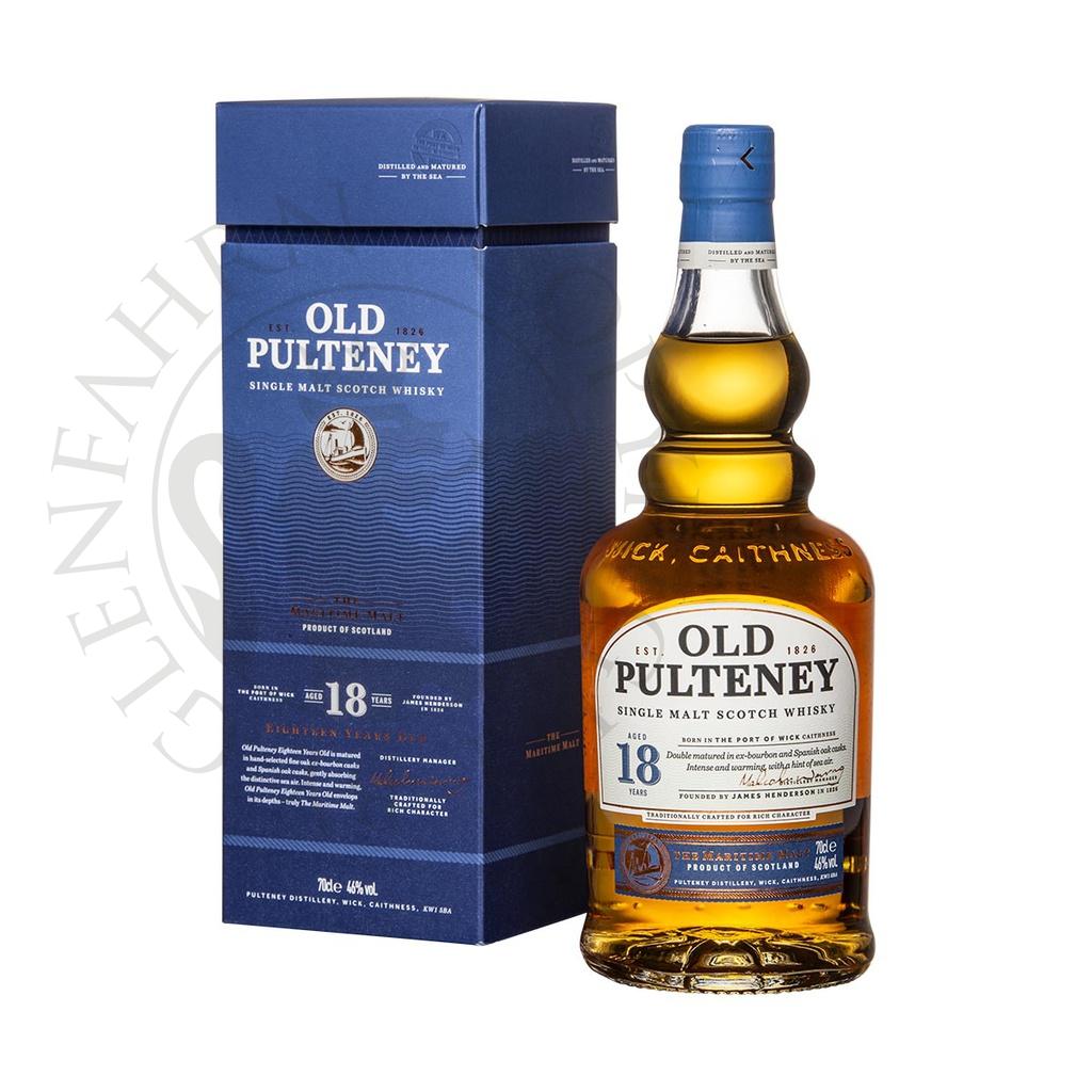 Old Pulteney 18y Highland Single Malt Scotch Whisky 70cl