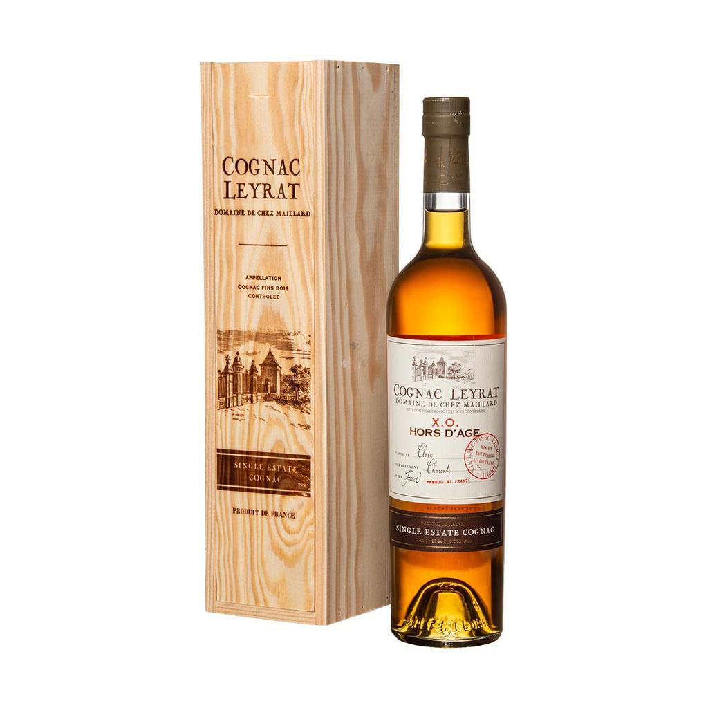Leyrat XO Hors d'Âge Cognac in Holzkiste 70cl