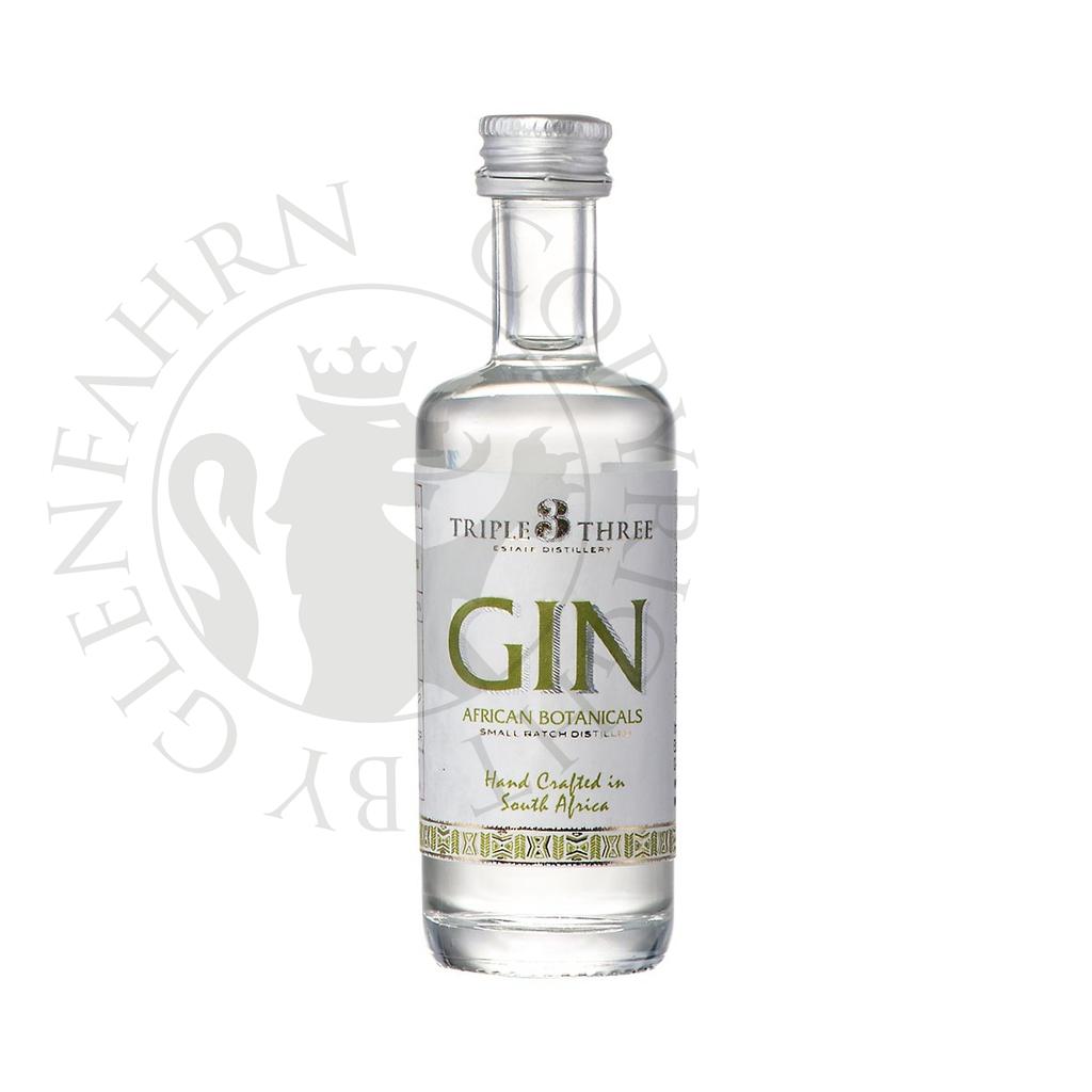 Triple Three Gin African Botanicals Miniature 5cl