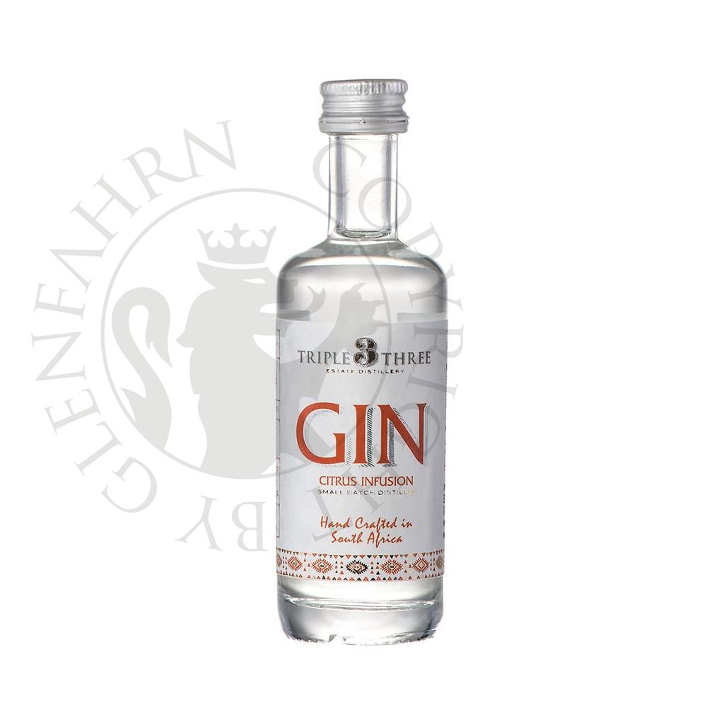 Triple Three Gin Citrus Infusion Miniature 5cl