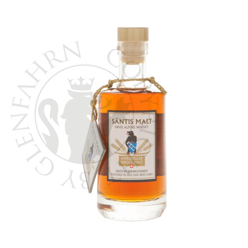 Säntis Malt Edition Dreifaltigkeit Peated Single Malt Swiss Alpine Whisky 20cl