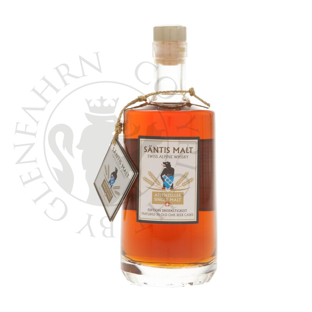 Säntis Malt Edition Dreifaltigkeit Peated Single Malt Swiss Alpine Whisky 50cl