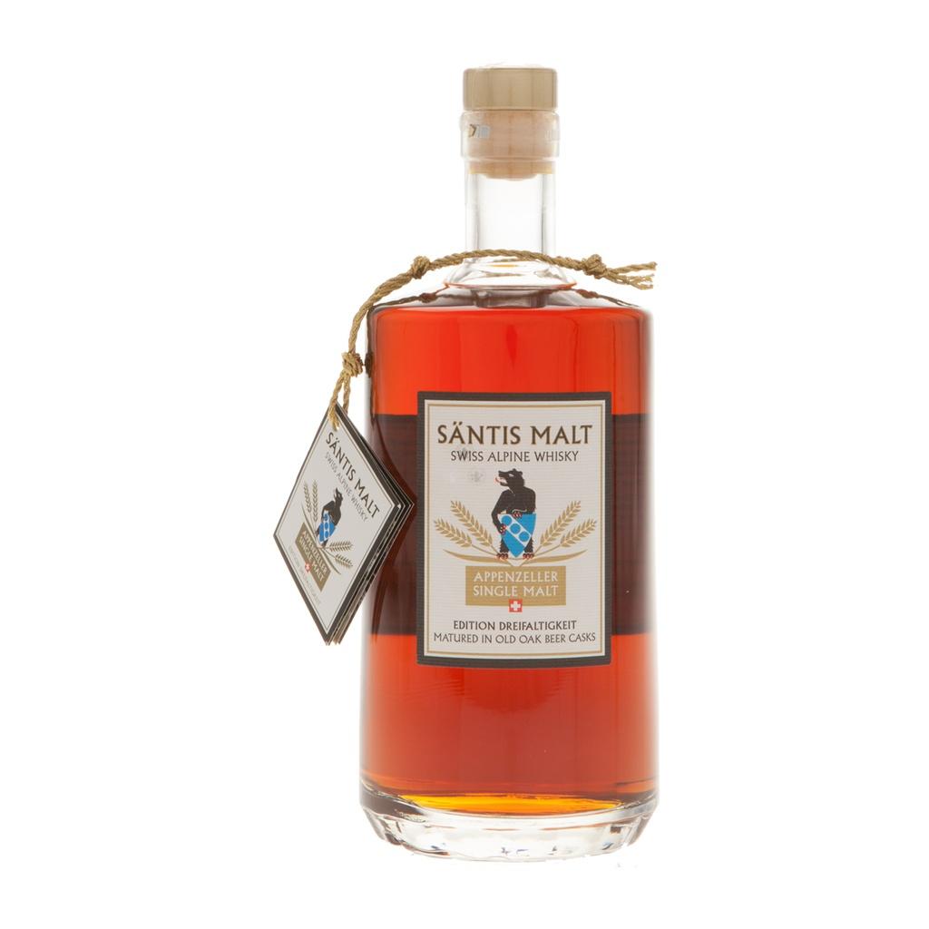 Säntis Malt Edition Dreifaltigkeit Peated Single Malt Swiss Alpine Whisky 70cl