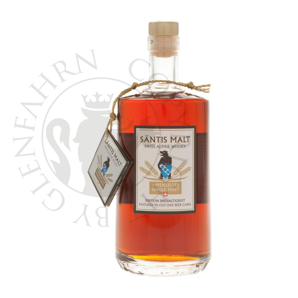 Säntis Malt Edition Dreifaltigkeit Peated Single Malt Swiss Alpine Whisky 70cl
