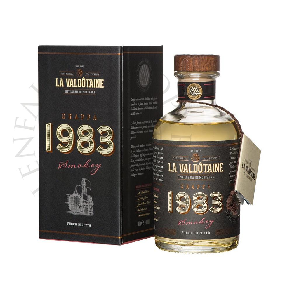 La Valdotaine Grappa 1983 Smokey 50cl