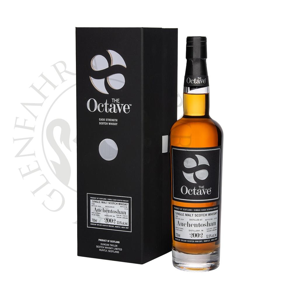 Auchentoshan 2002 22y Cask#3540707 Octave Collection Duncan Taylor 20cl DEGU