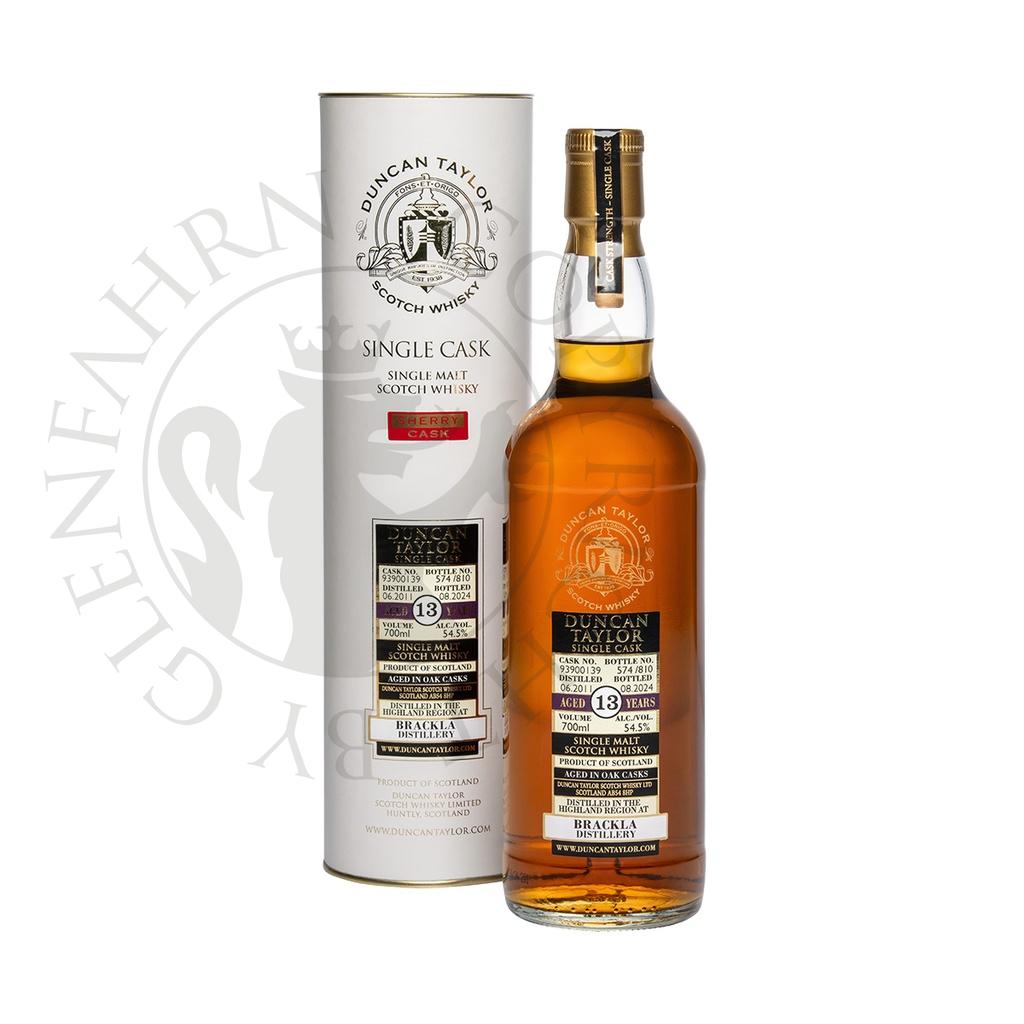 Brackla 2011 13y Cask#93900139 Single Cask Duncan Taylor 20cl DEGU