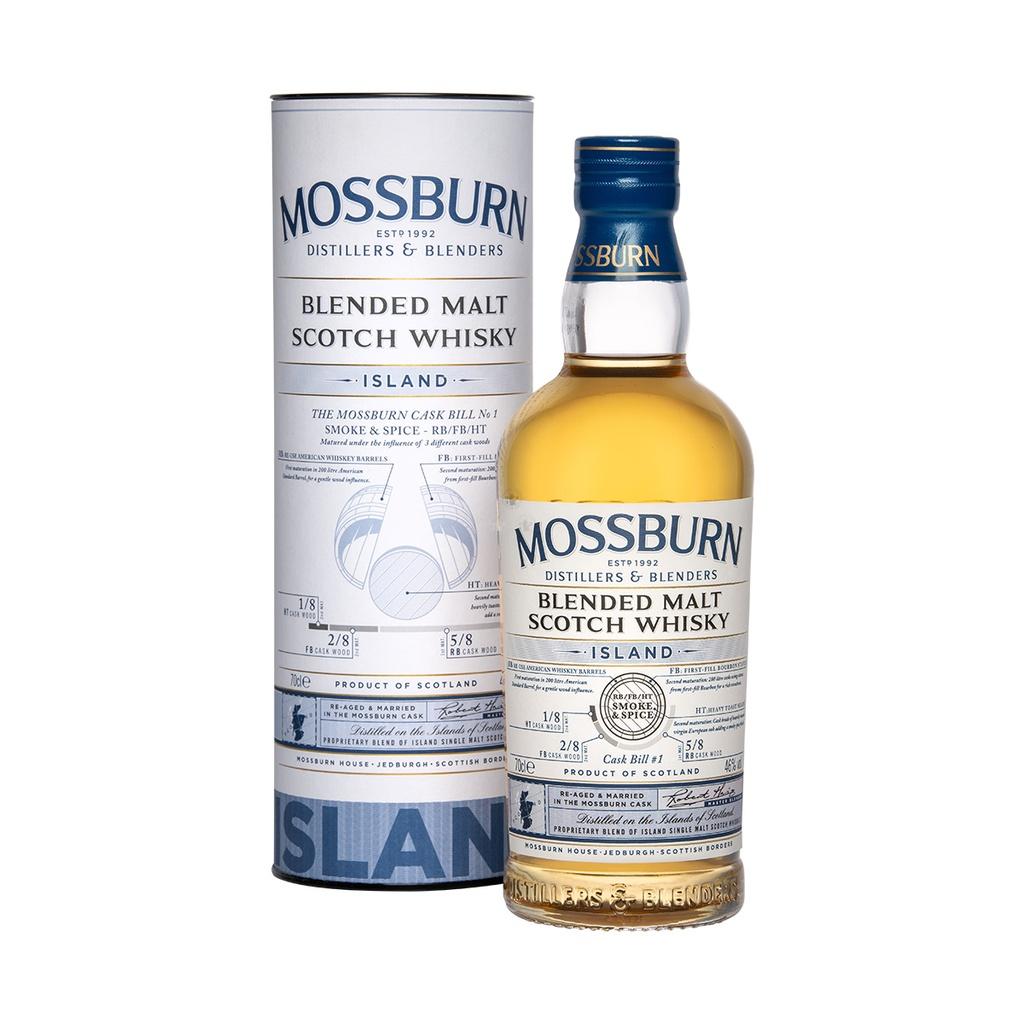Island Blended Malt Scotch Whisky Cask Bill No.1 Signature Casks Mossburn 70cl
