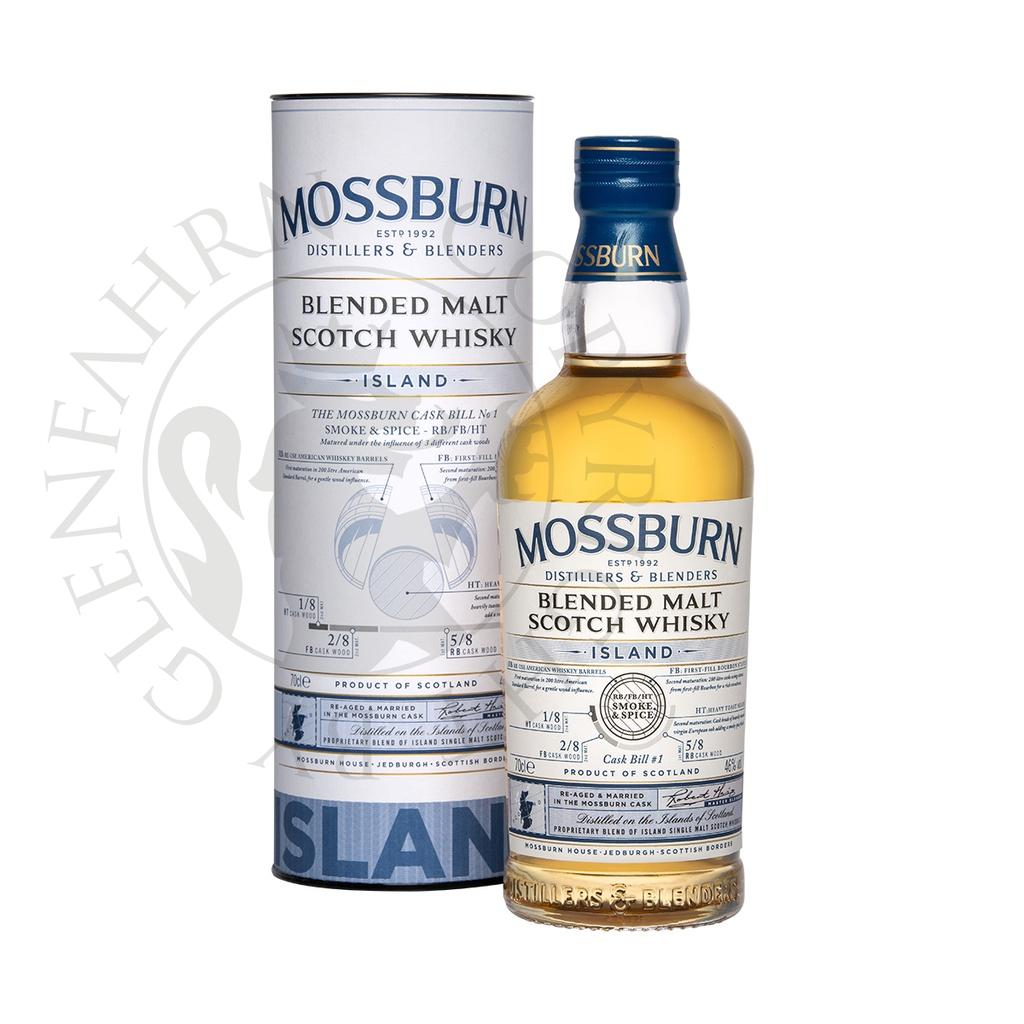 Island Blended Malt Scotch Whisky Cask Bill No.1 Signature Casks Mossburn 70cl