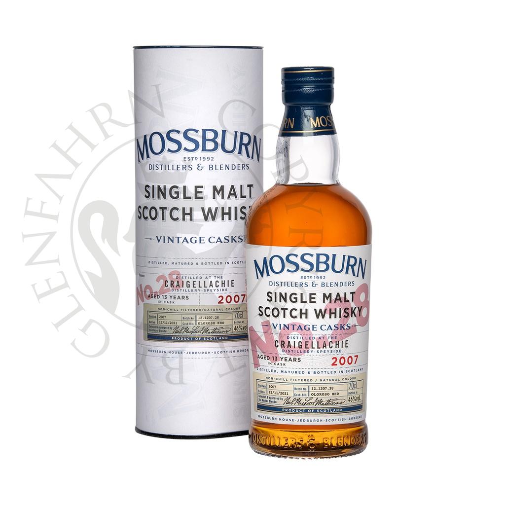 Craigellachie 2007 13y No.28 Vintage Casks Mossburn 70cl