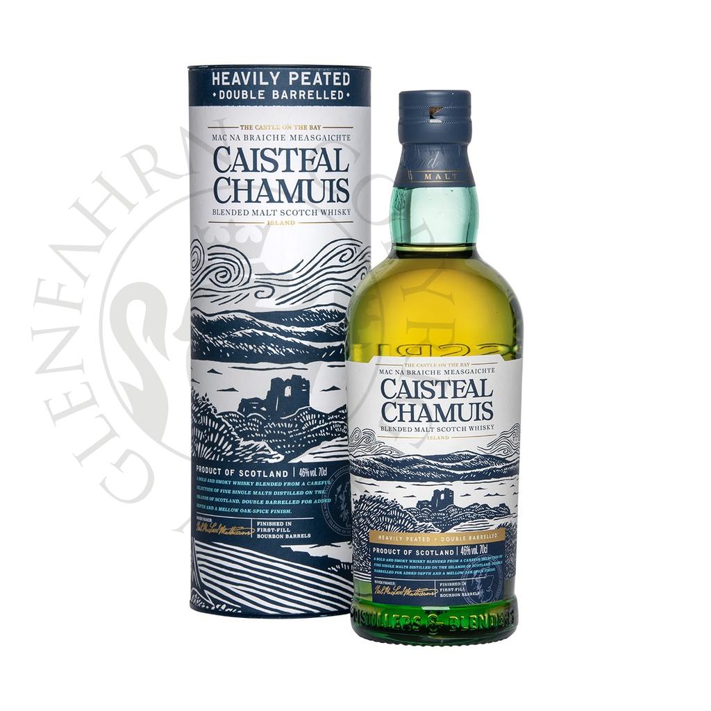 Caisteal Chamuis Heavily Peated Mossburn Blended Malt Scotch Whisky 70cl