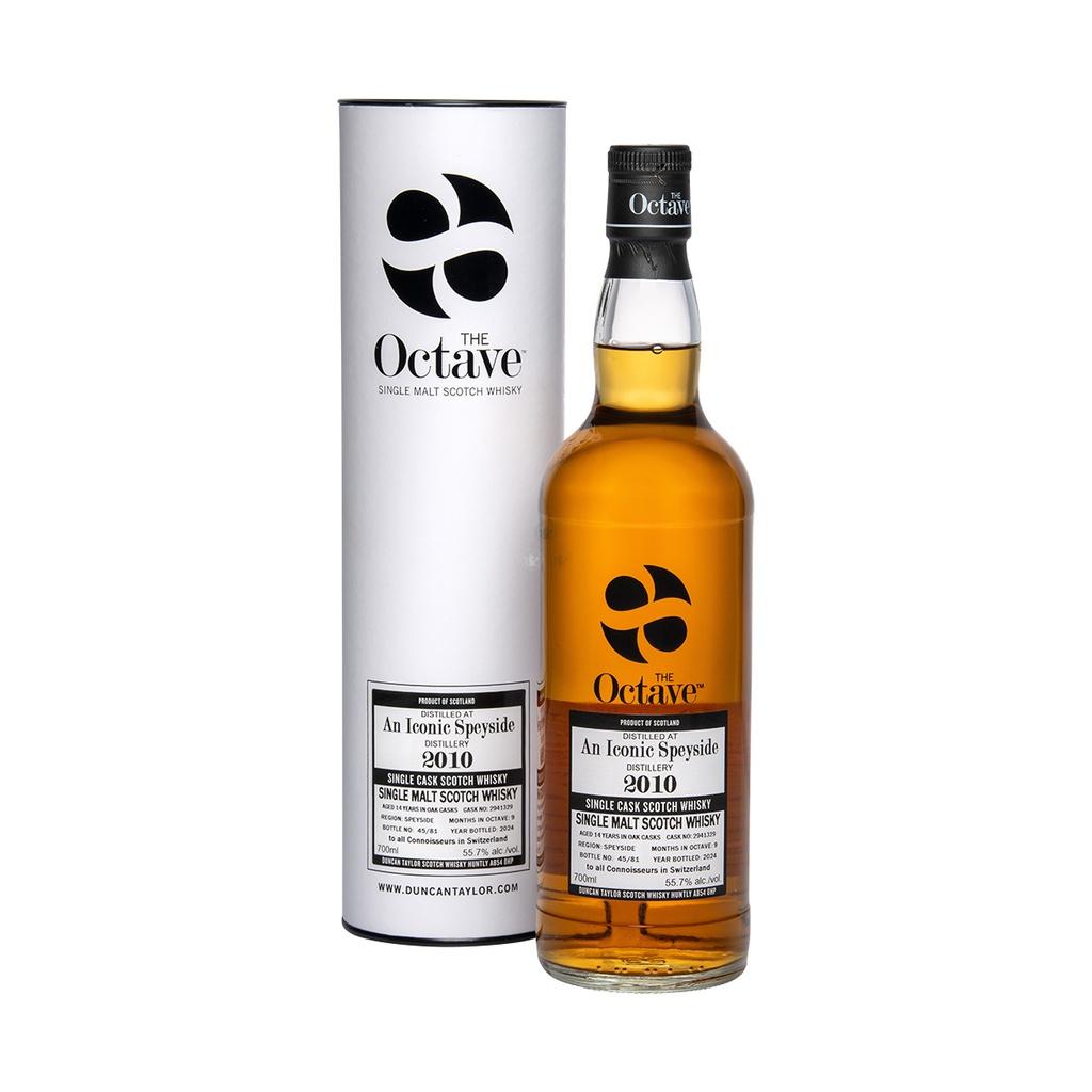 An Iconic Speyside 2010 14y Cask#2941329 Octave Collection Duncan Taylor Single Malt Scotch Whisky 70cl
