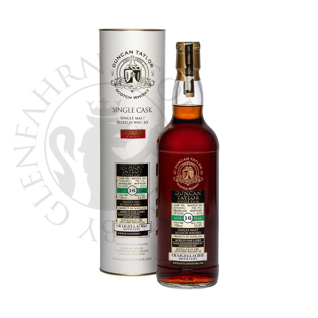 Craigellachie 2008 16y Cask#75900953 Single Cask Duncan Taylor Single Malt Scotch Whisky 70cl