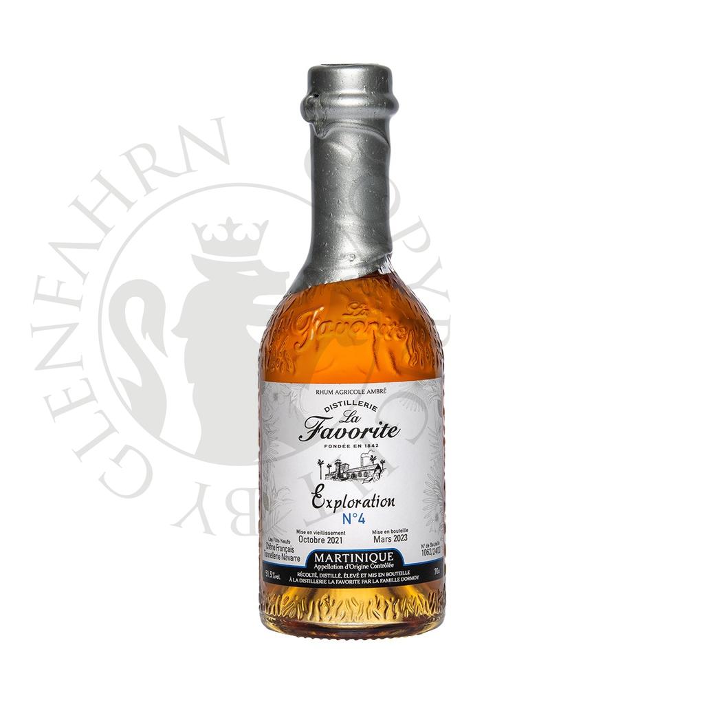 La Favorite Cuvée Exploration No.4 Rhum Agricole Ambré 70cl