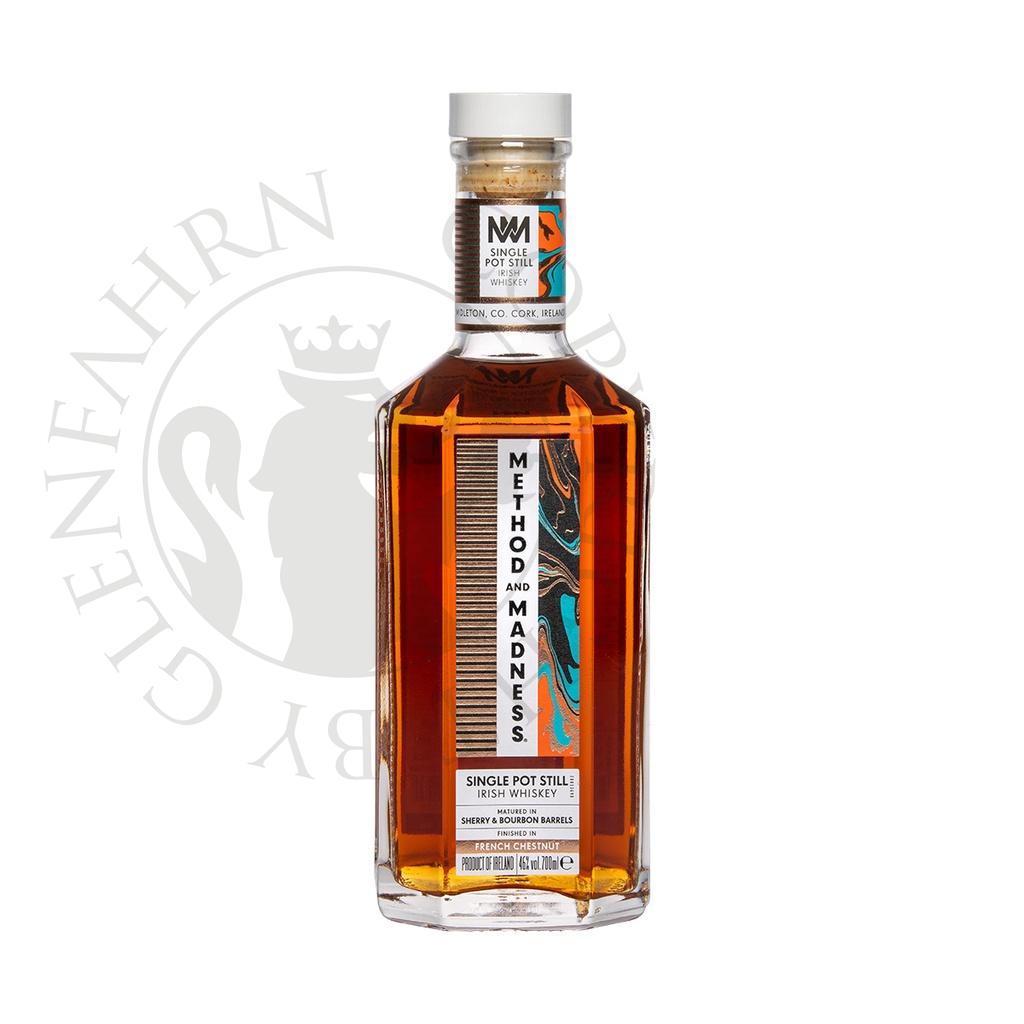 Method and Madness Finished in French Chestnut Casks Single Pot Still Irish Whiskey 70cl