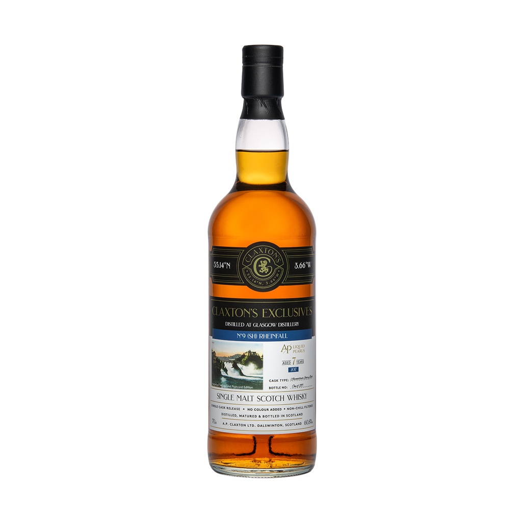 Glasgow 2017 7y HSP Edition No.9 Rheinfall Claxton's Single Malt Scotch Whisky 20cl DEGU