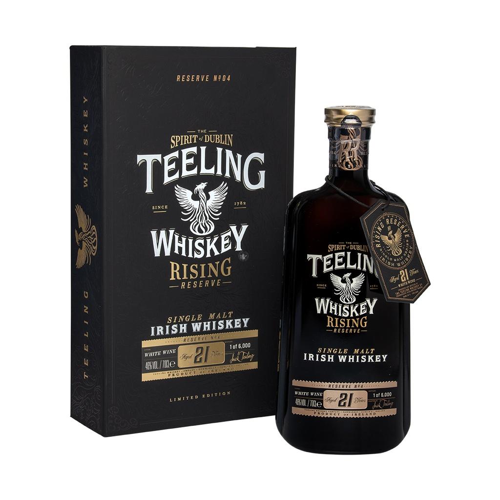 Teeling 21y Rising Reserve Vol.4 White Wine Cask Finish Single Malt Irish Whiskey 70cl