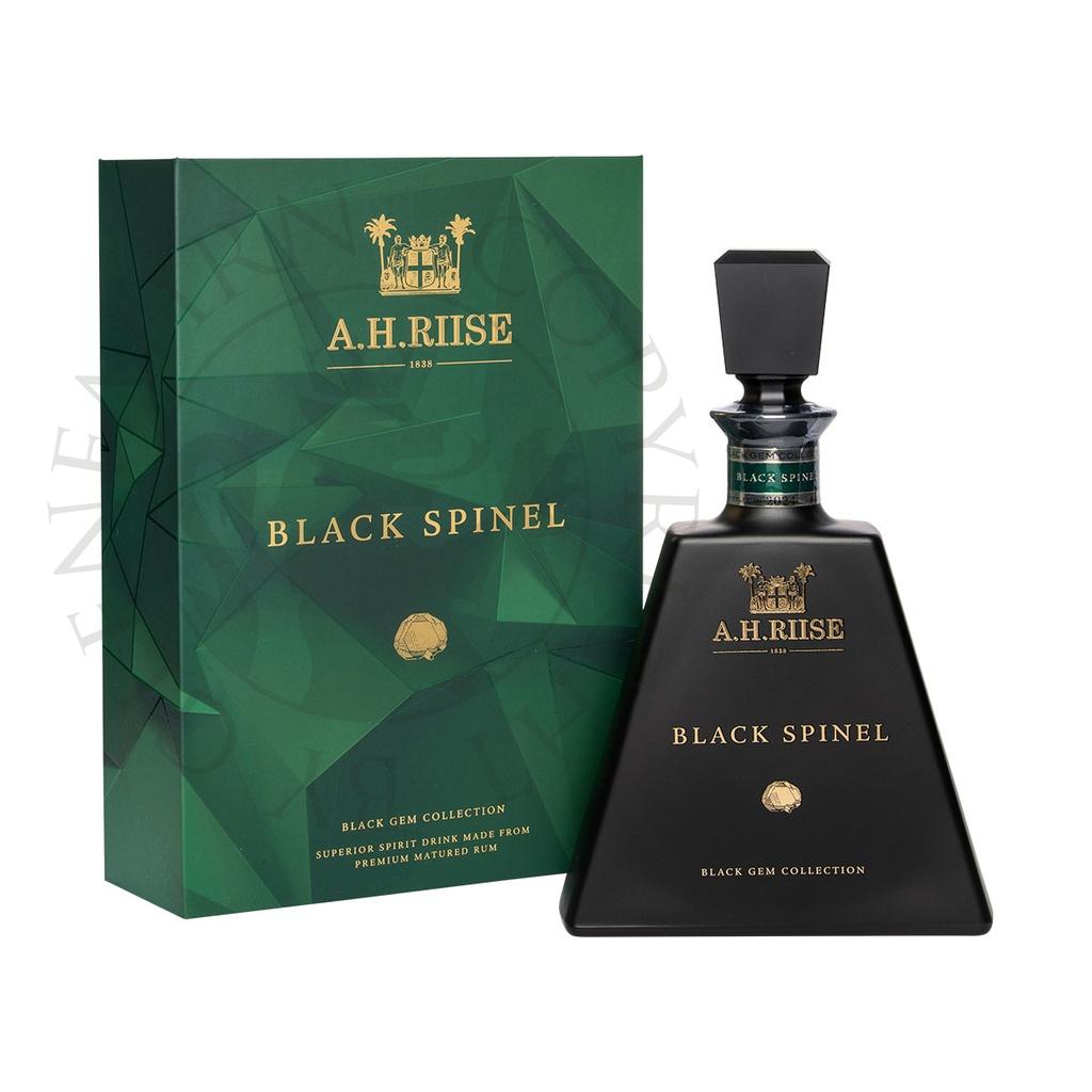 A.H. Riise Black Spinel Black Gem Collection Rum Spirit Drink 70cl