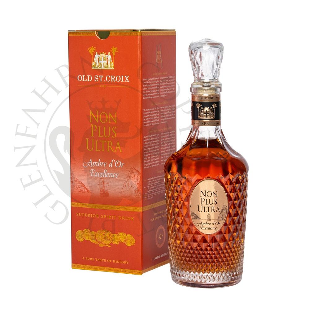 Old St.Croix Non Plus Ultra Ambre d'Or Excellence Rum Spirit Drink 70cl