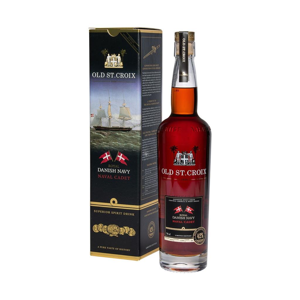Old St.Croix (A.H. Riise) Royal Danish Navy Naval Cadet Rum Spirit Drink 70cl