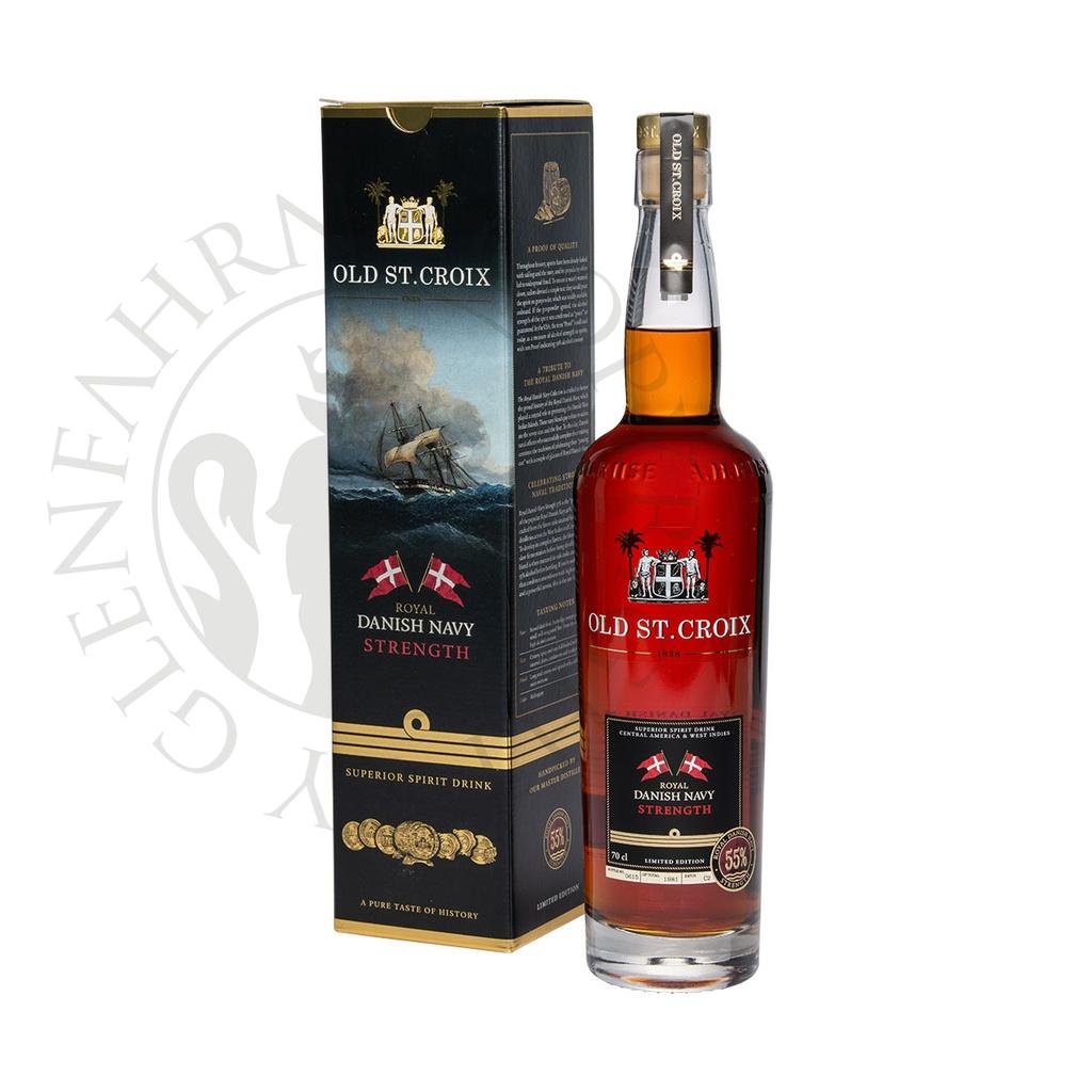 Old St.Croix (A.H. Riise) Royal Danish Navy Strength Rum Spirit Drink 70cl