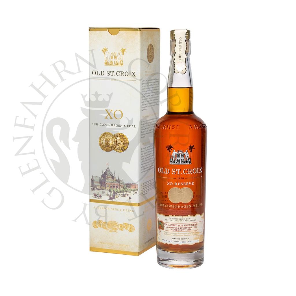 Old St.Croix (A.H. Riise) XO 1888 Copenhagen Gold Medal Reserve Rum Spirit Drink 70cl