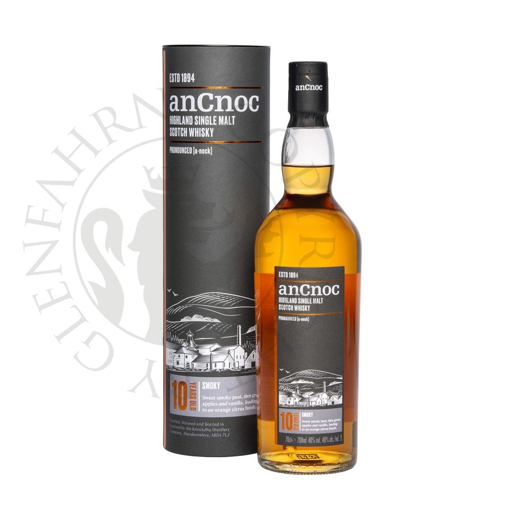 anCnoc 10y Peated Knockdhu Highland Single Malt Scotch Whisky 70cl