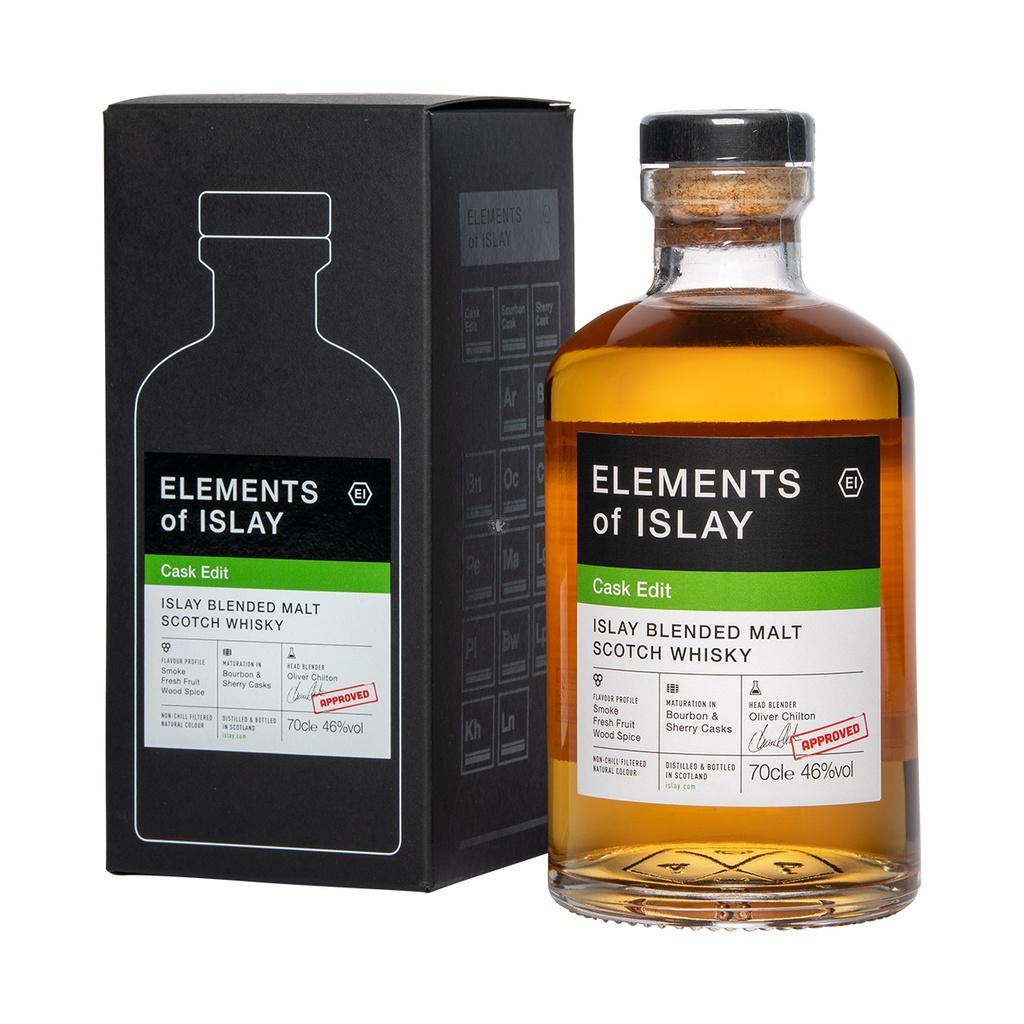 Elements of Islay Cask Edit Islay Blended Malt Scotch Whisky 70cl