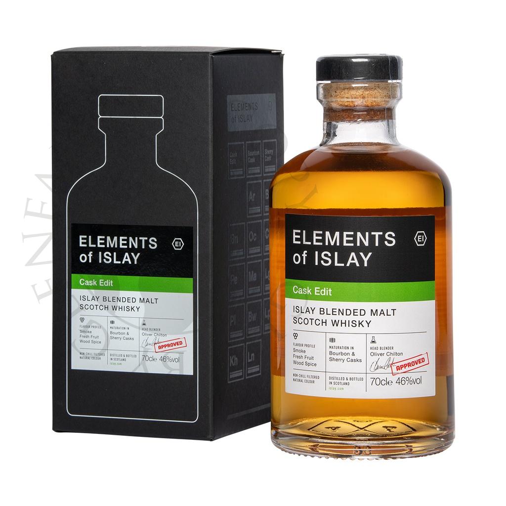 Elements of Islay Cask Edit Islay Blended Malt Scotch Whisky 70cl