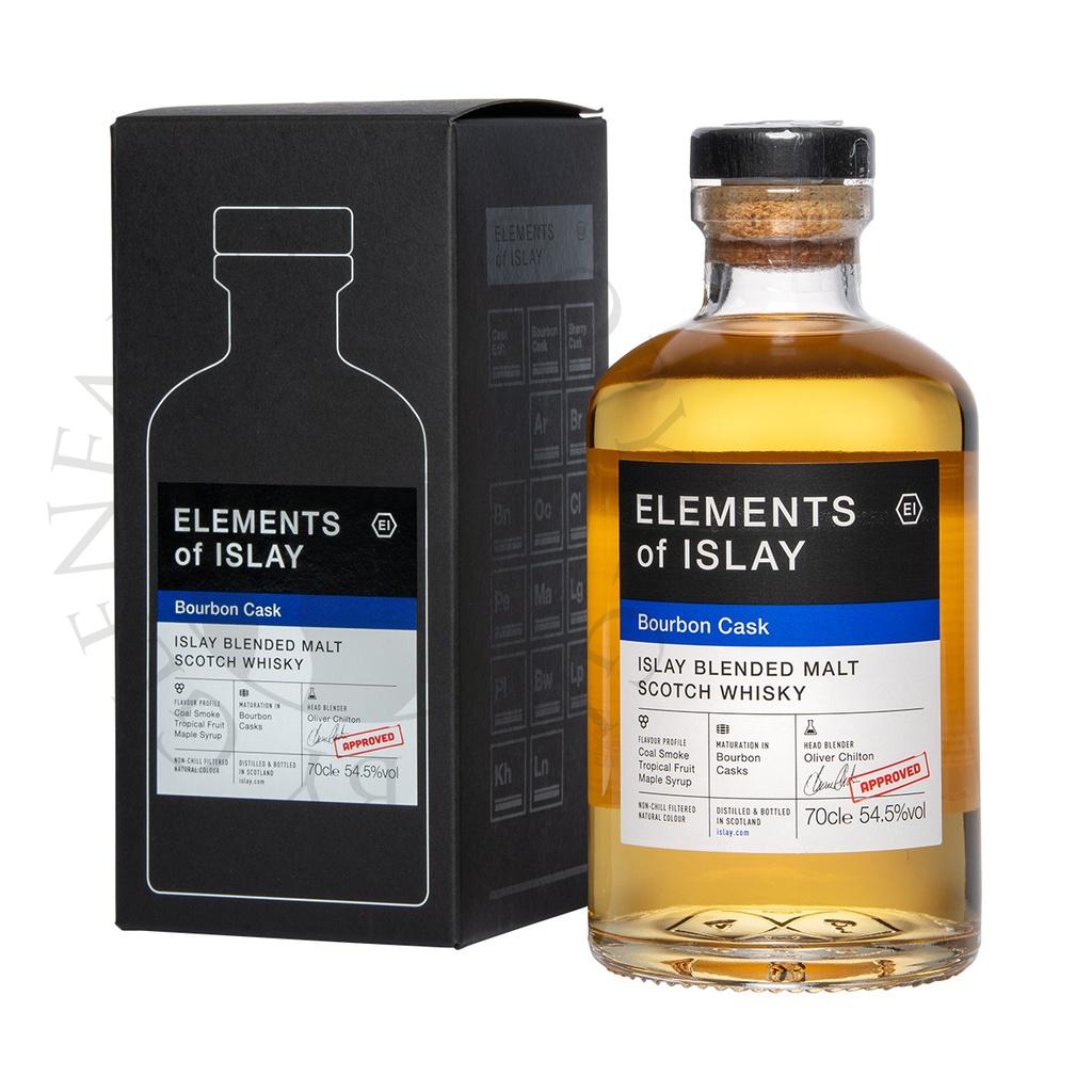 Elements of Islay Bourbon Cask Islay Blended Malt Scotch Whisky 70cl