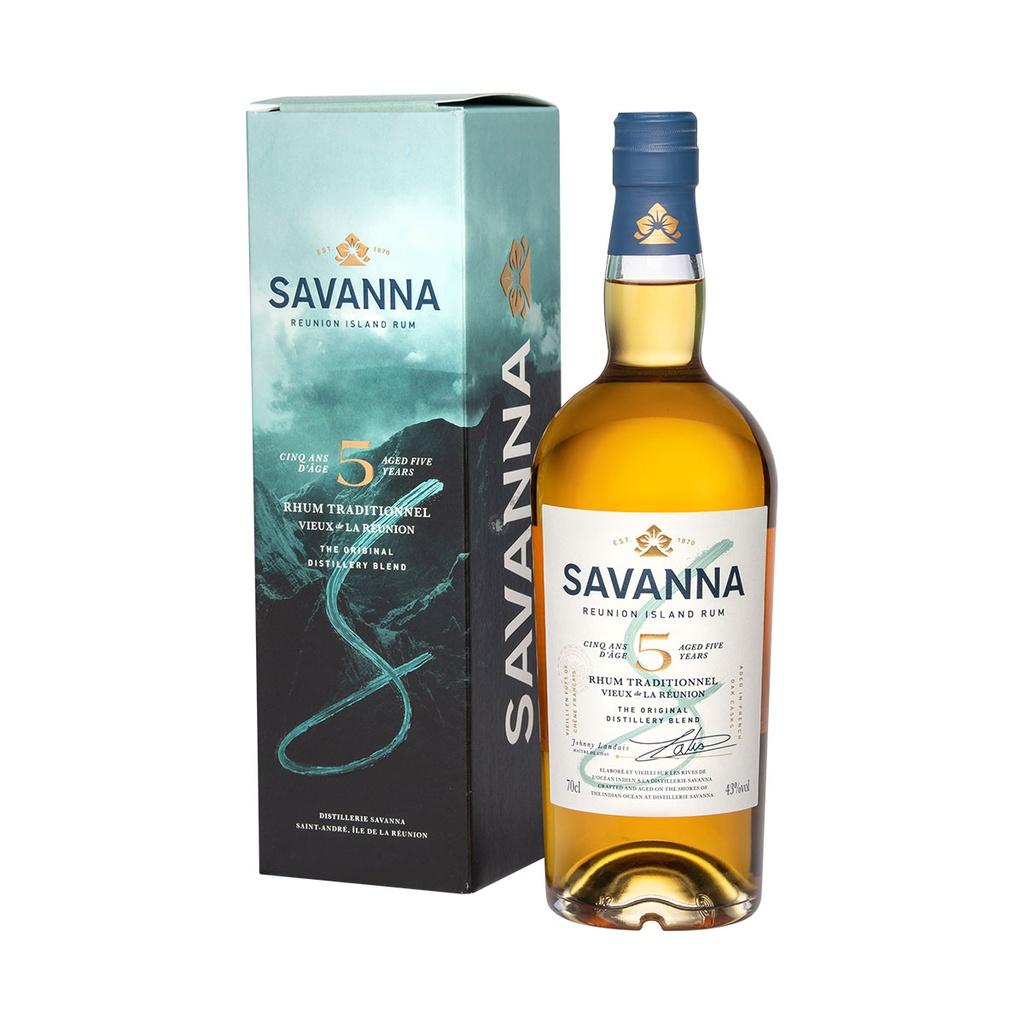 Savanna 5 ans Rhum Traditionnel Vieux 70cl