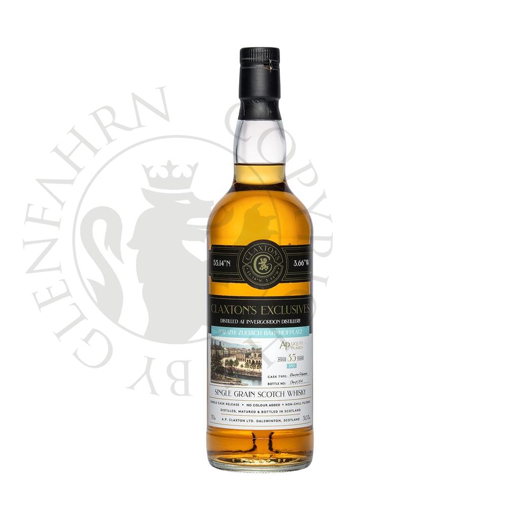 Invergordon 1990 35y HSP Edition No.12 Zürich Bahnhofplatz Claxton's Single Grain Scotch Whisky 70cl