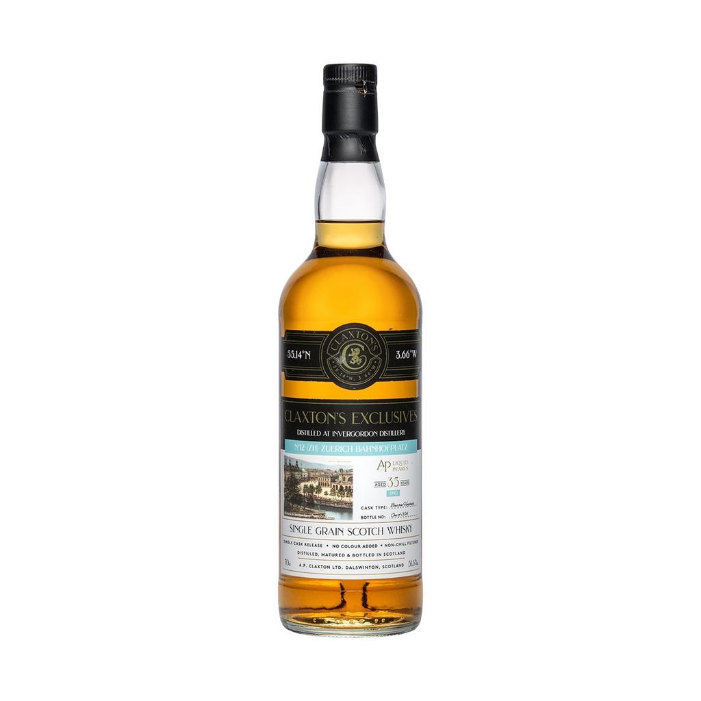 Invergordon 1990 35y HSP Edition No.12 Zürich Bahnhofplatz Claxton's Single Grain Scotch Whisky 70cl