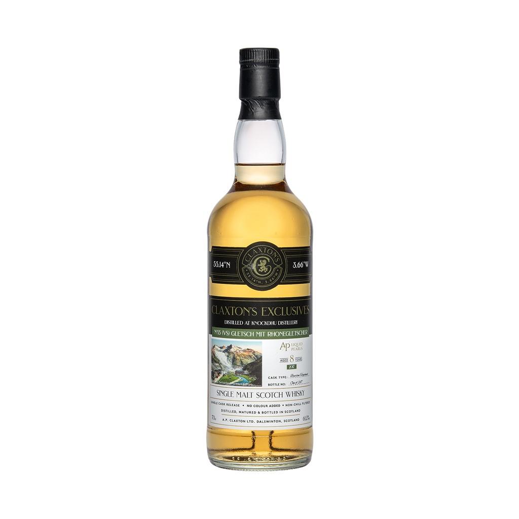 Knockdhu 2017 8y HSP Edition No.13 Gletsch mit Rhonegletscher Claxton's Single Malt Scotch Whisky 70cl